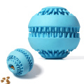 Rubber Ball Teeth Molar Leakage Dog Chew Toy